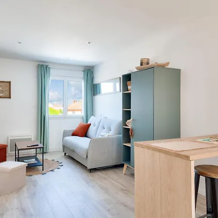 180m De La Plage, Quartier Anime 2 Personnes Lägenhet